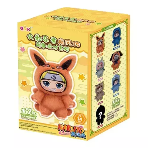 Naruto Shippuden Caixa Surpresa Labubu Original - Beast Party Serie